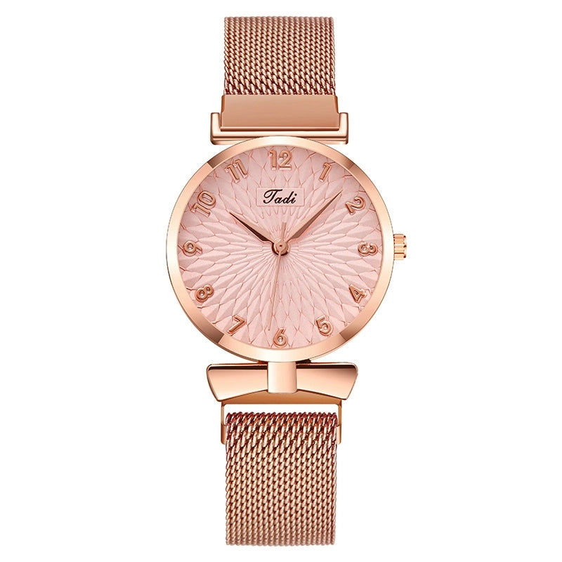 Explosions Women’s Watch Women’s Watch Digital Sunflower Bow Lazy Sucker Wrist Quartz Watch