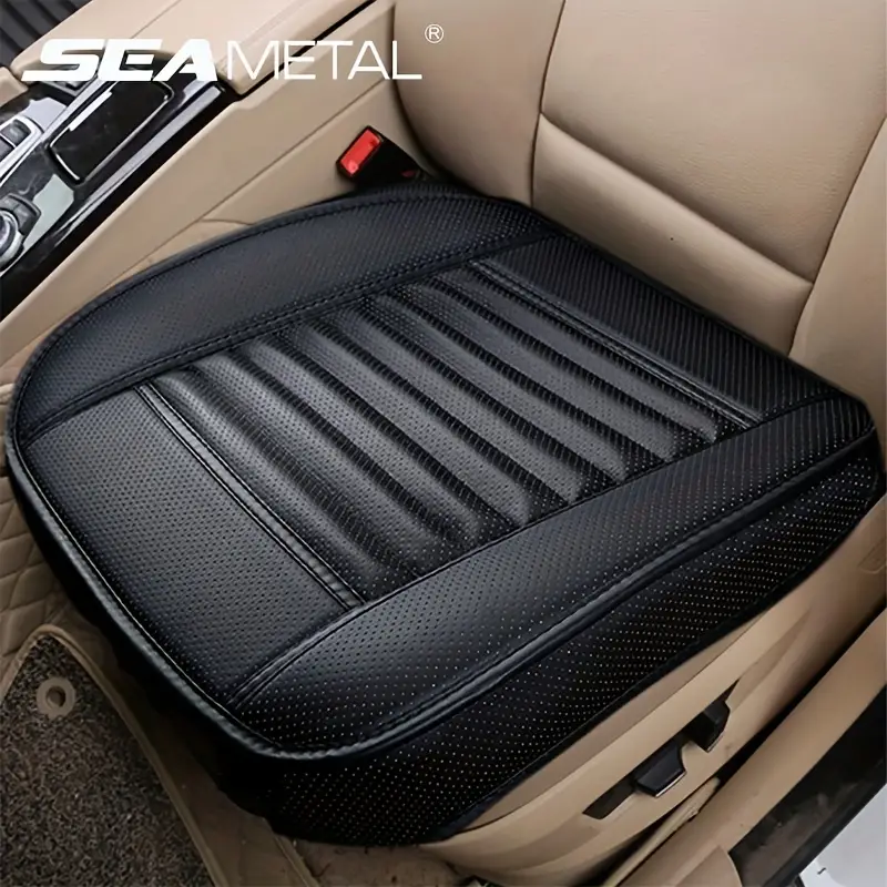 breathable pu leather auto seat cushion protector anti slip car seat cover details 1
