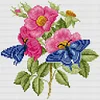 Butterfly - 9CT Partial Beaded Cross Stitch Kit(27x27cm)