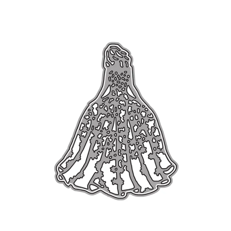 Beautiful Bride Princess Metal Cutting Dies for DIY Scrapbook Embossing Album Paper Card Craft Folder Decorative 2021 New