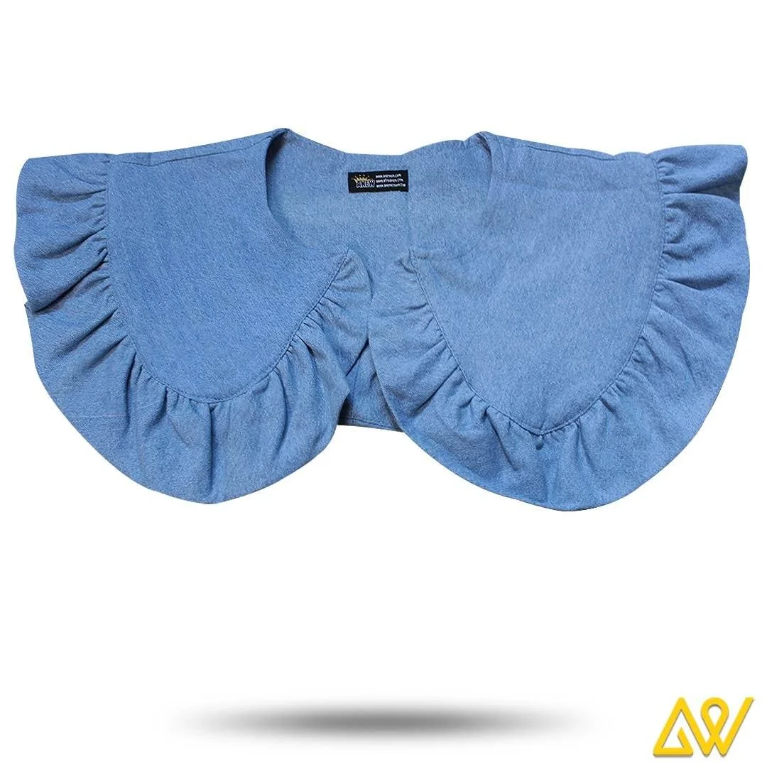 Shi Anewow™ blue shawl cloak collar - AW8037