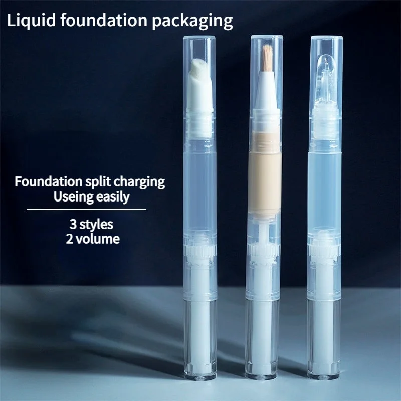 3 Head Liquid Foundation Packaging Makeup Travel Cosmetics Container Split Finger Pen | IFYHOME