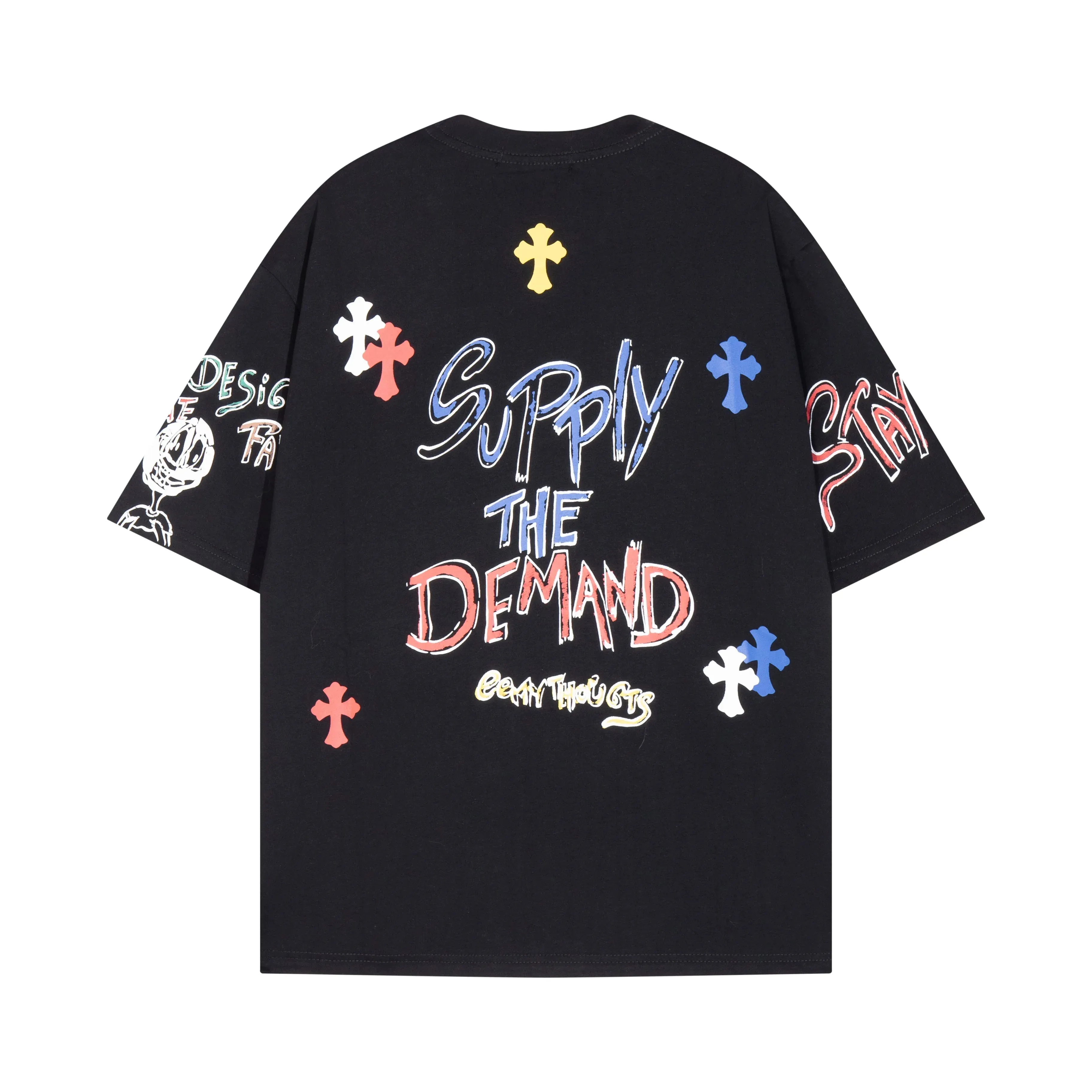 Chrome Hearts Tシャツ黒&白 H0165