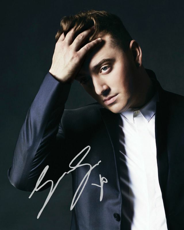 Sam Smith Autograph Signed Photo Poster painting Print