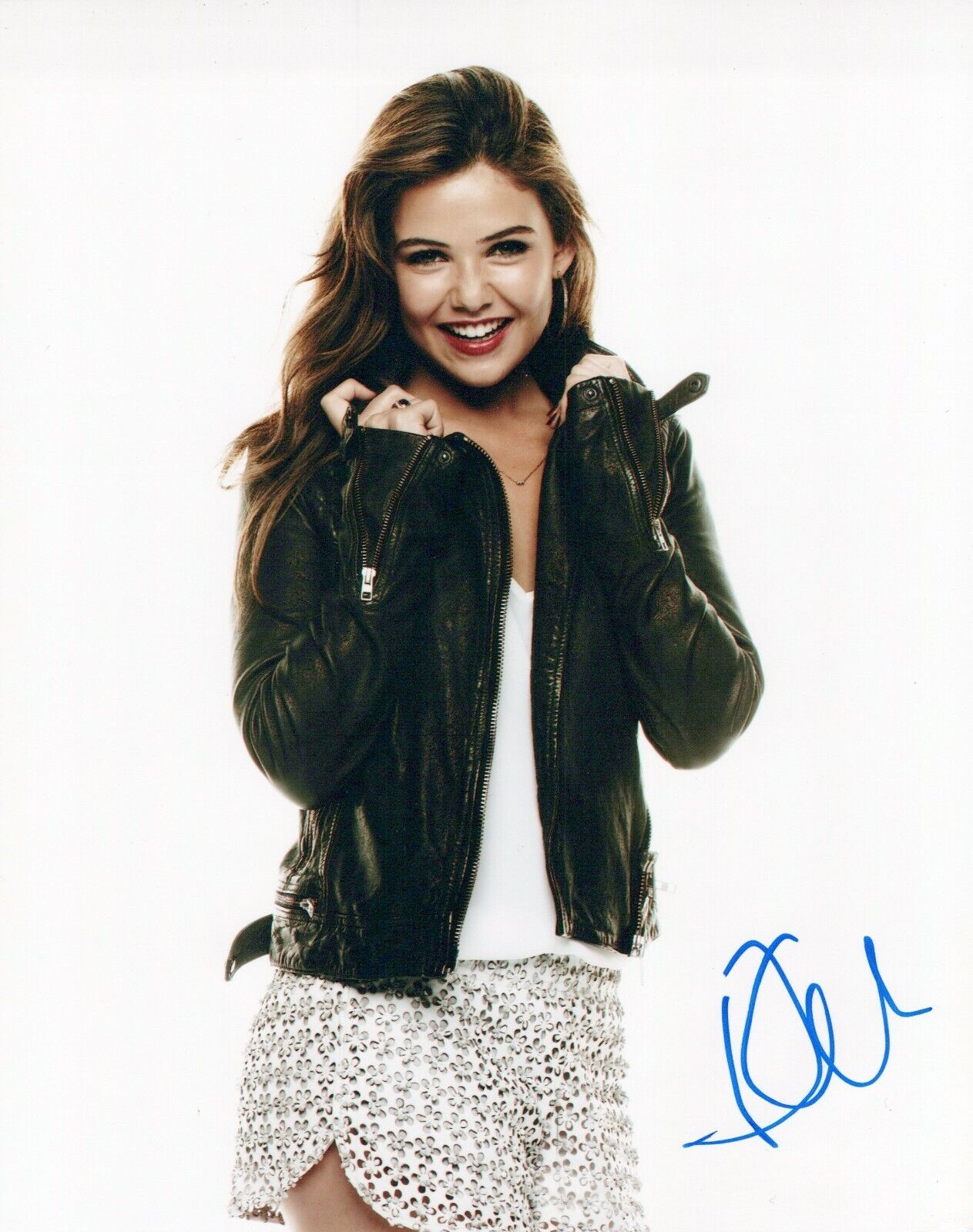 Danielle Campbell glamour shot autographed Photo Poster painting signed 8x10 #1