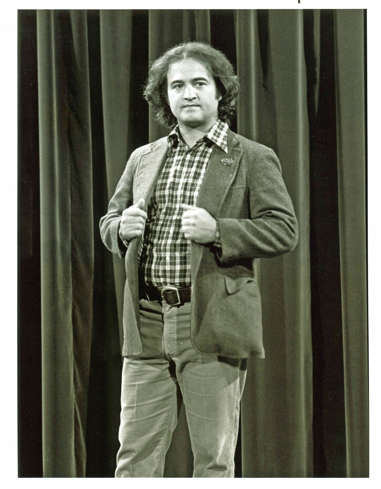 John Belushi Saturday Night Live Promotional 7x9 Photo Poster painting Unsigned