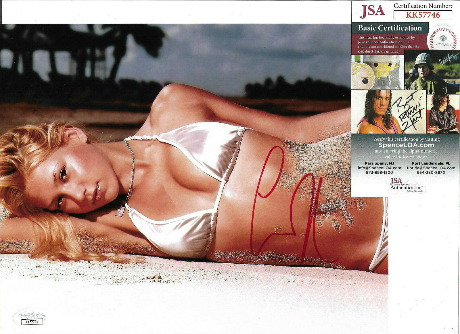 Anna Kournikova Authentic Signed 8x10 Photo Poster painting Autograph, Model, Tennis, JSA COA