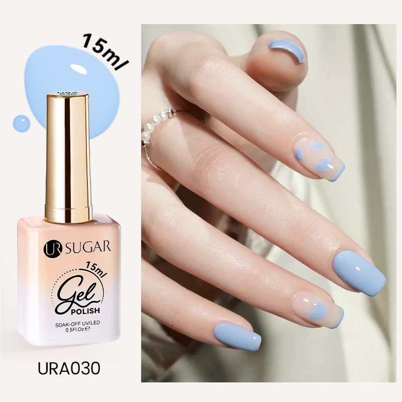 Needmkt UR SUGAR 15ml Champagne Water Light Cat Magnetic Gel Nail Polish Vernis Semi Permanent Soak Off Crystal Gel Polish For Nails