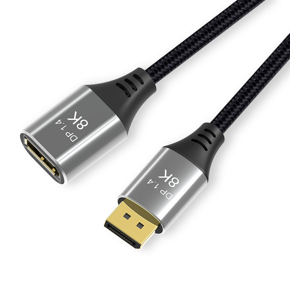 

Displayport Extension Cable 8K 60Hz DP Male to Female 4K 144Hz Adapter Cord, 1m, 501 Original