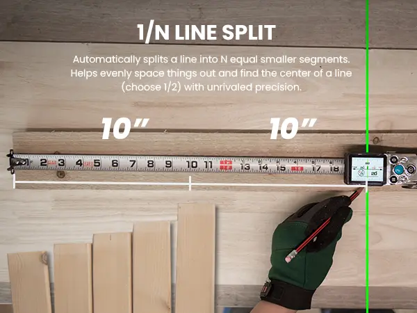 Product Introduction of Mileseey XTAPE1 Digital Tape Measure. Professional 330Ft Laser Measuring Tool & 12Ft Measuring Tape with Green Laser Extension. Instant Digital Readout. P2P. App Sync. Replaceable Blades Module 7