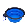 2 in 1 Foldable Dog Bowl Cats Feeding Feeder Water Bottle Outdoor Food  Travel Pet Bowls For Pet Dog Cat Puppy Bowls for Water  