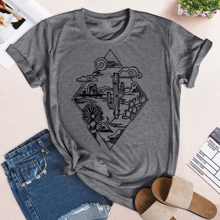 PSL-Nature Lover-Desert art   T-shirt Tee -02540