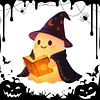 Cute Ghost Reading Book Night Light Easy To Use Halloween Cute Night Light Lightweight for Indoor Party Desk Outdoor Halloween Decoration