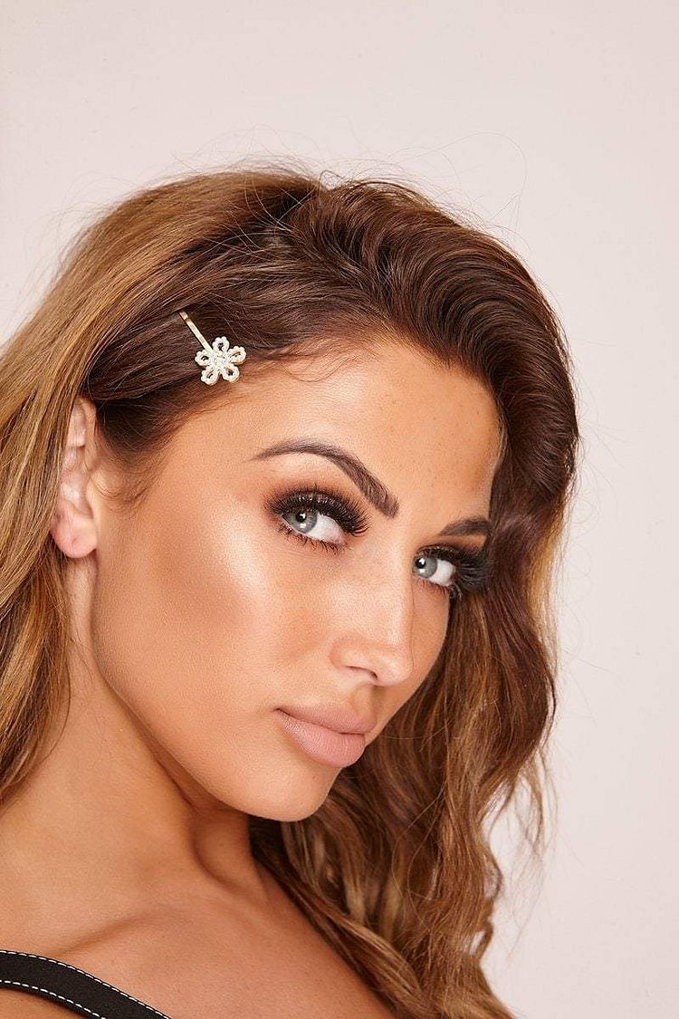 Belle Gold Flower Hair Pin Katch Me