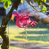 Solar Outdoor Hanging LED Light Waterproof Metal Flying Insects Night Light with Hanging Rope/Hook Simulated Insect Ornaments for Patio Party Glow Festive Balcony Porch