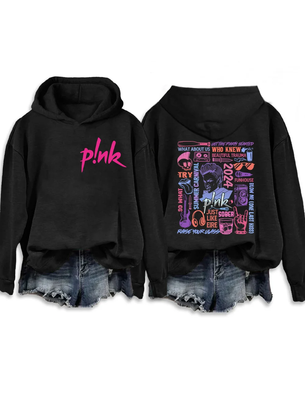 P!nk Summer Carnival 2024 Tour Hoodie