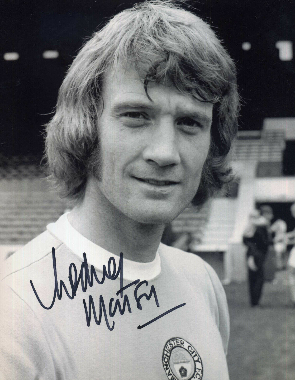 RODNEY MARSH Signed Photo Poster paintinggraph - Manchester City & England - Preprint