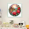 Peony Manor-11CT Stamped Cross Stitch 40*40cm/15.75*15.75in tapestrymarket