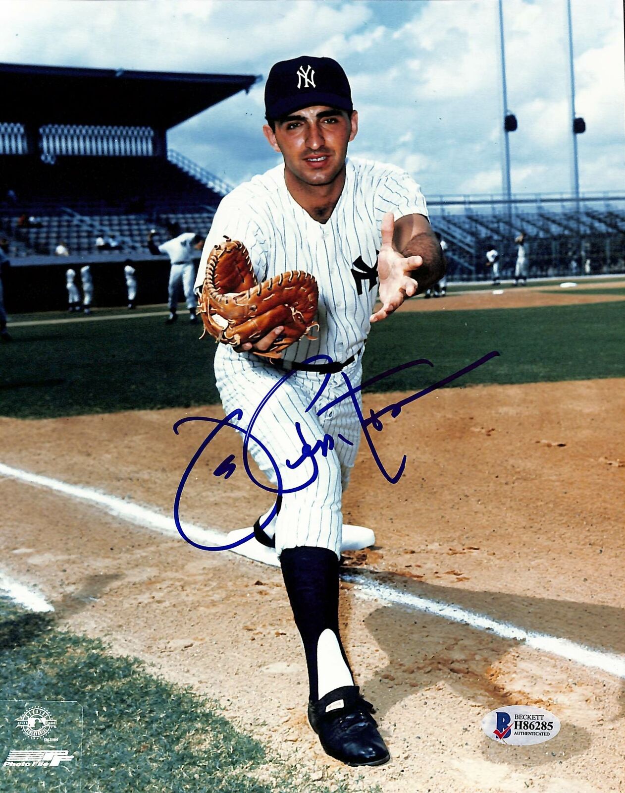 Yankees Joe Pepitone Authentic Signed 8x10 Photo Poster painting Autographed BAS 1