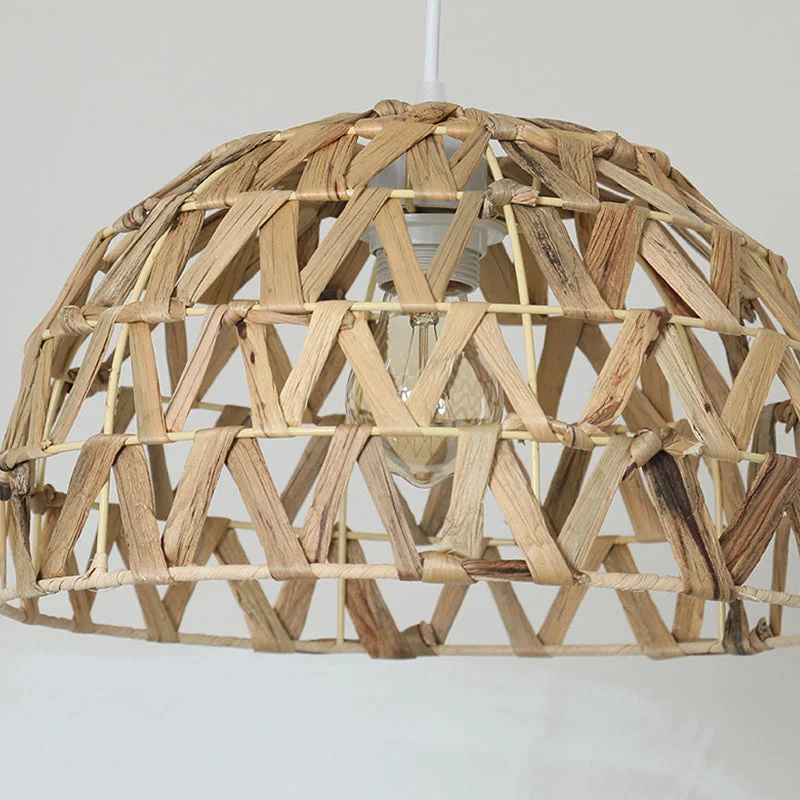 Creative Straw Coffee House Pendant Light Lampshade