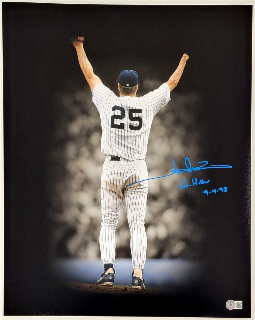 Jim Abbott signed No Hitter