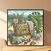 Summer Beach Bags-Partial Special Shaped Diamond Painting 30*30CM