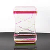 Creatived Dripping Oil Slide Hourglass Motion Bubble Stress Reliever Toys Home Decor Desktop Accessories Decoration Kids Gift