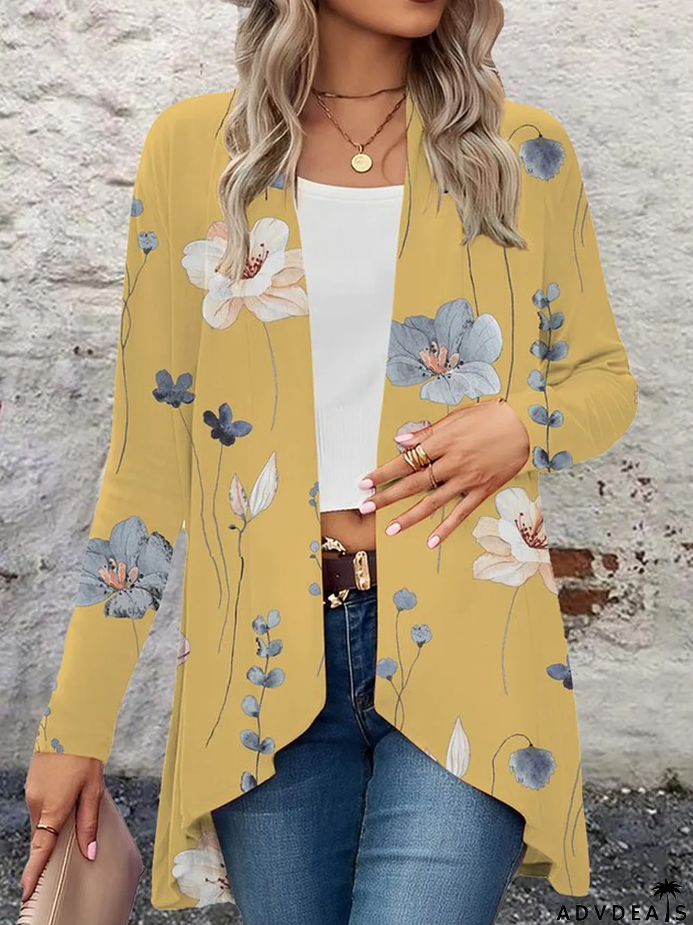 Casual Floral Kimono