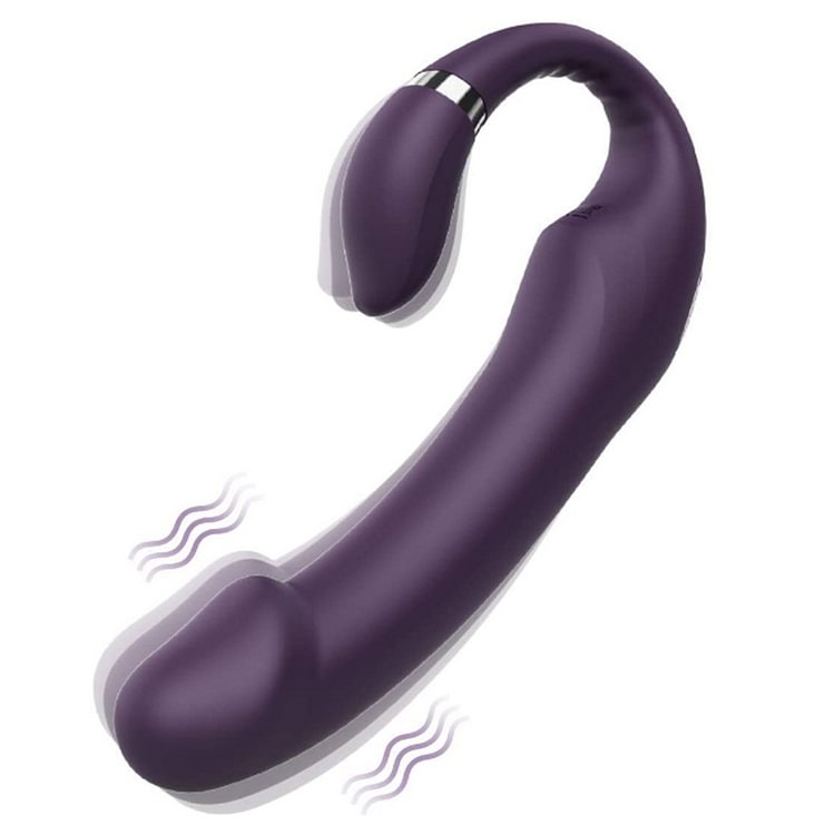 G-Spot Massager Pulls A Two-Headed Vibrator To Stimulate The Clitoris