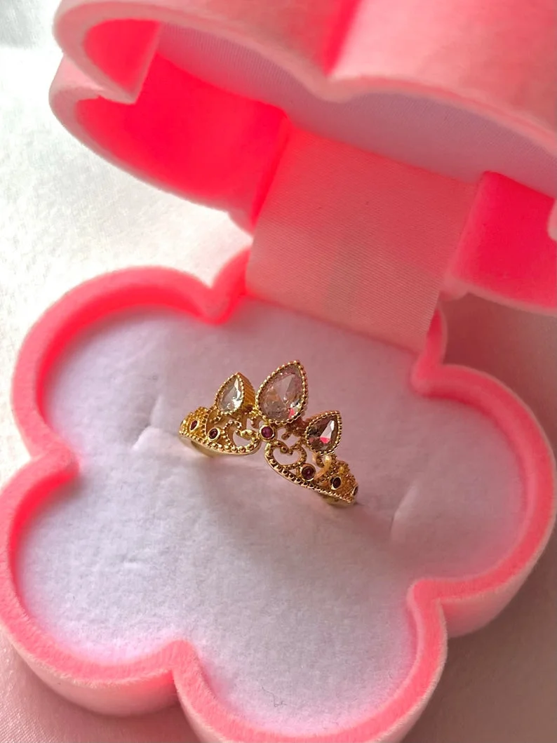 Rapunzel Crown Ring