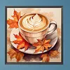 uk.everydayedeals Paint By Number - Oil Painting - Autumn Coffee(20*20cm)