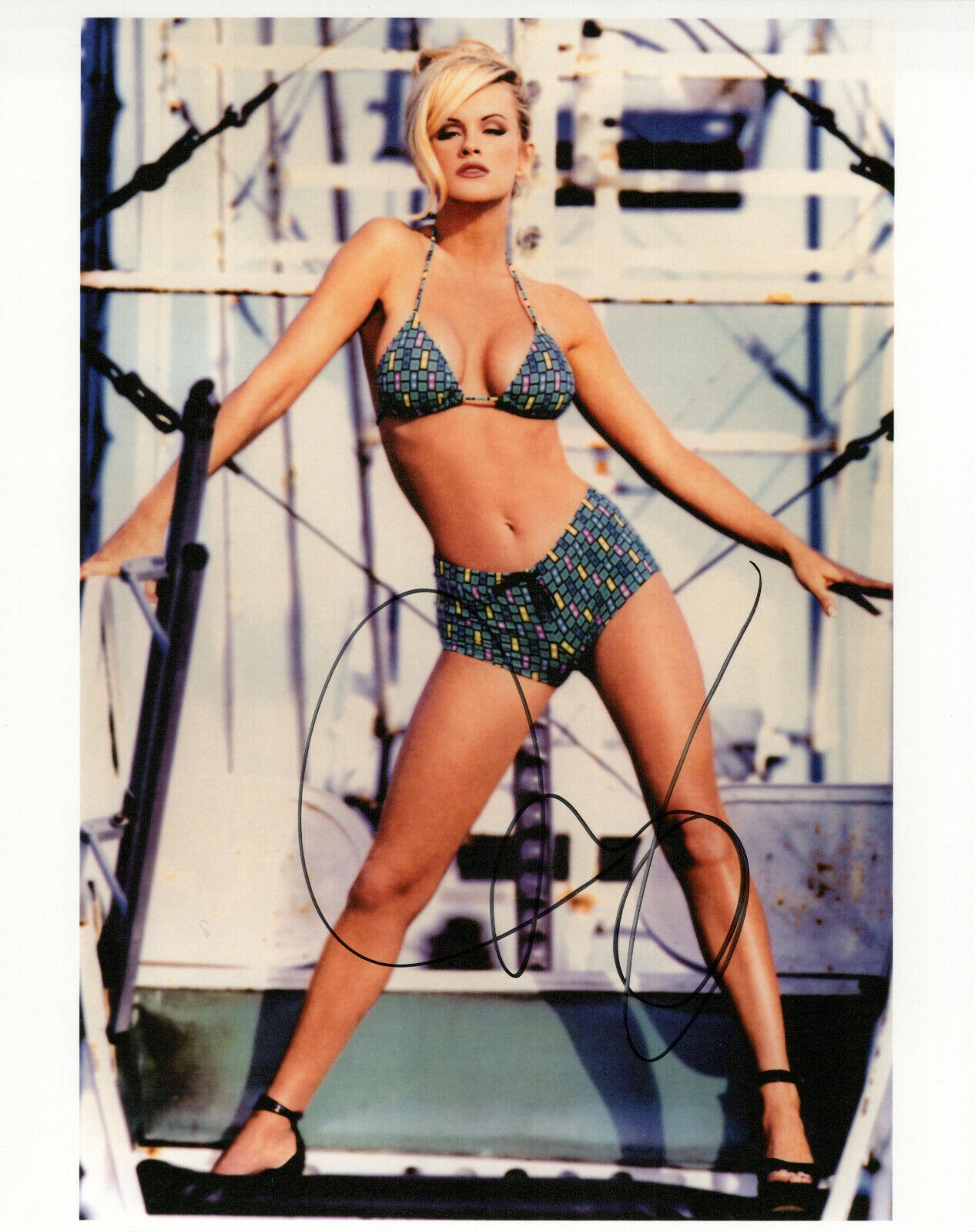 Jenny McCarthy glamour shot autographed Photo Poster painting signed 8x10 #1