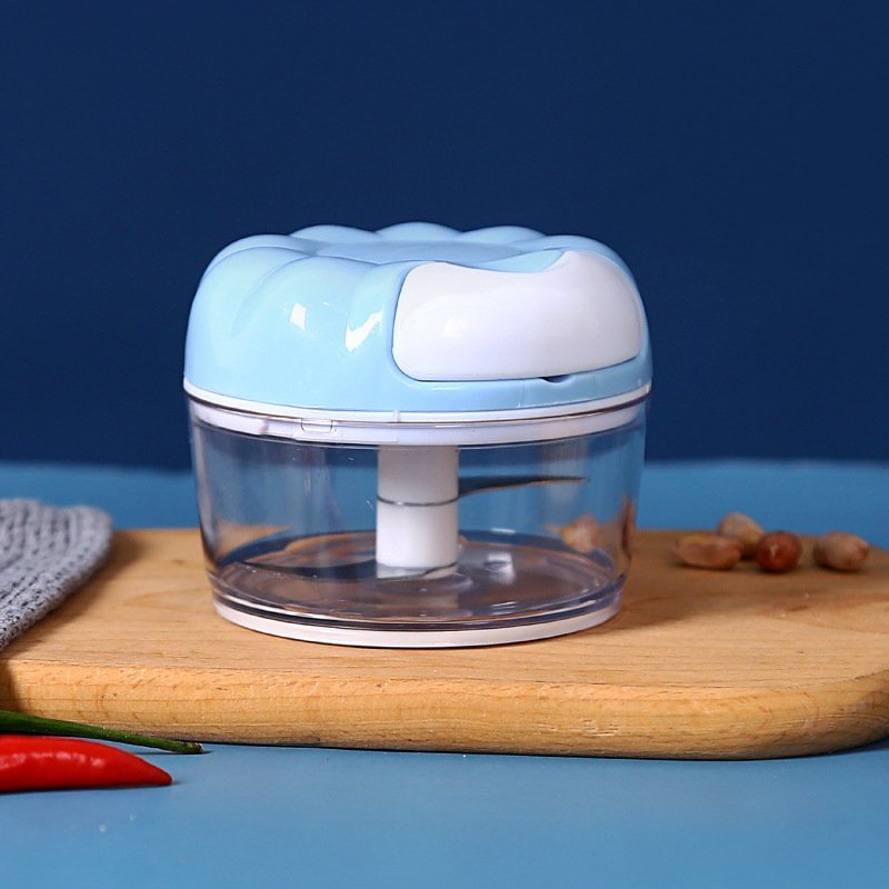Mini manual garlic grinder