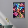Diamond Painting -Full Round Drill Butterfly(60*40 CM)