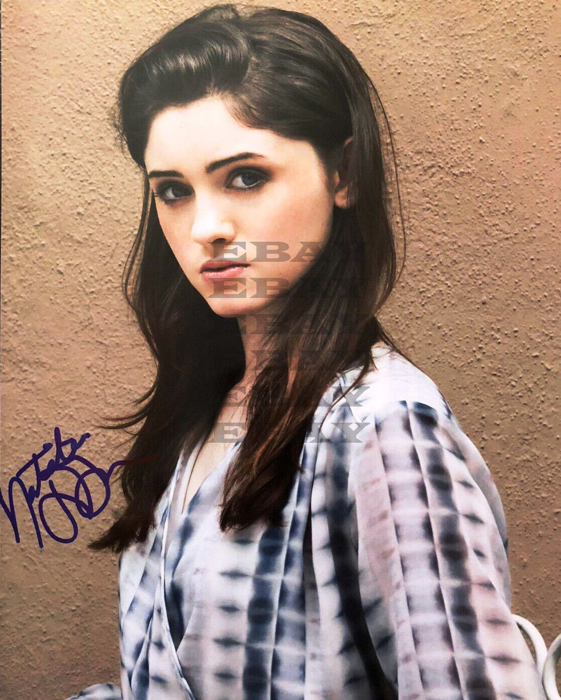 Natalia Dyer Autographed Signed 8x10 Photo Poster painting Reprint