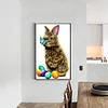 Diamond Painting-DIY Full Round Drill Rabbit