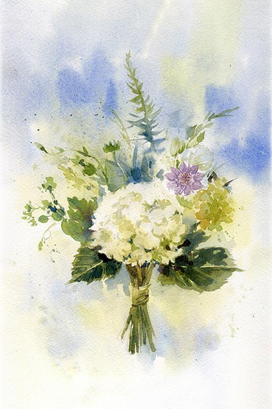 

Botanical Bouquet – Paint By Numbers - 40*50CM, 501 Original