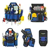 Multifunctional Portable Tool Bag Waterproof, Durable, Thickened and Wear-rResistant Multifunctional Tool Waist Bag