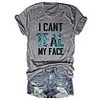 I Can't Teal My Face Jaguars Tee