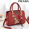 2023 prada modna torba na ramię w kwiatowy wz&oacute;r