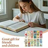 12 pi&egrave;ces DIY kits de marque-pages en forme sp&eacute;ciale de diamant avec pompons, kits d&rsquo;art en diamant, signets, kits de marque-pages en strass pour adultes lisant des cadeaux, amoureux des livres