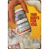 Bi&egrave;re Budweiser - Panneaux en &eacute;tain m&eacute;tallique(20*30cm/30*40cm)