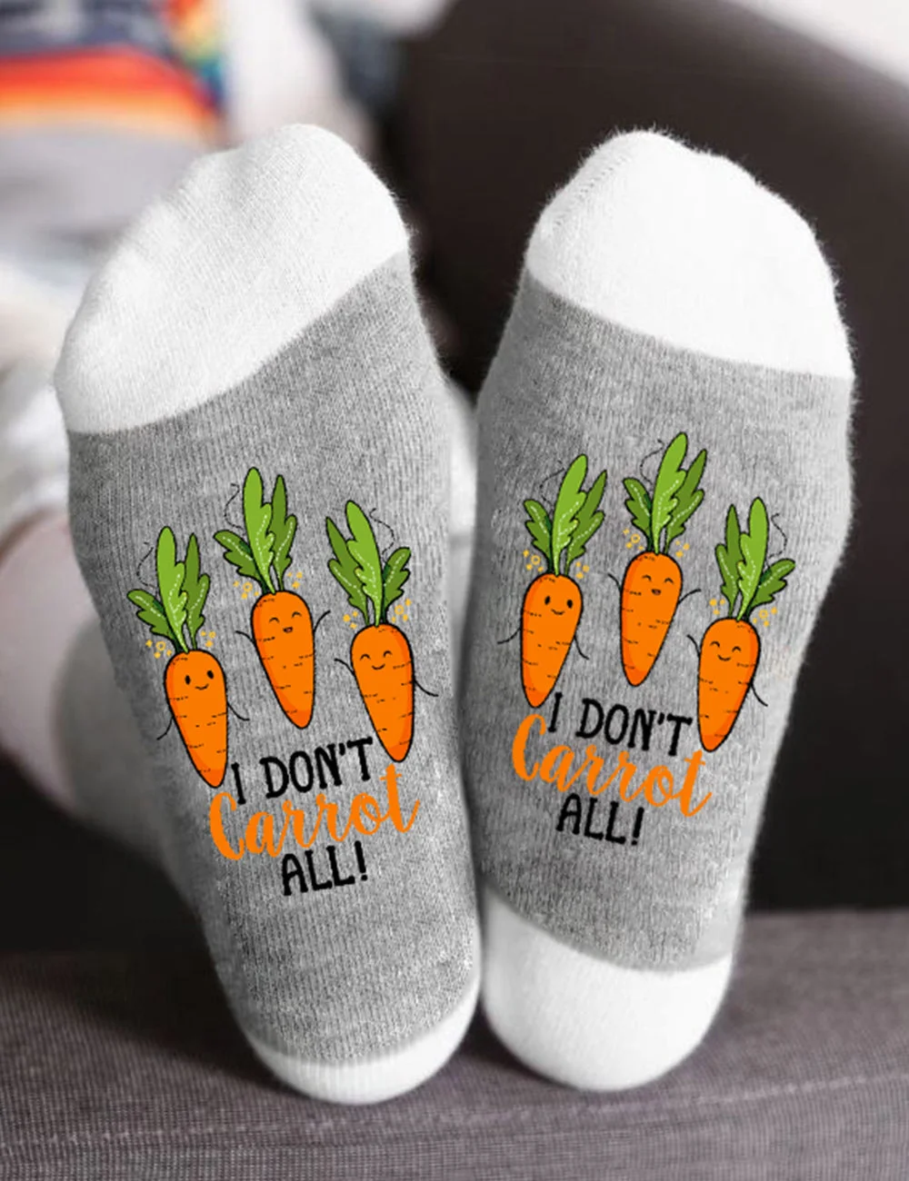 Lizzic I Don't Carrot All Socks