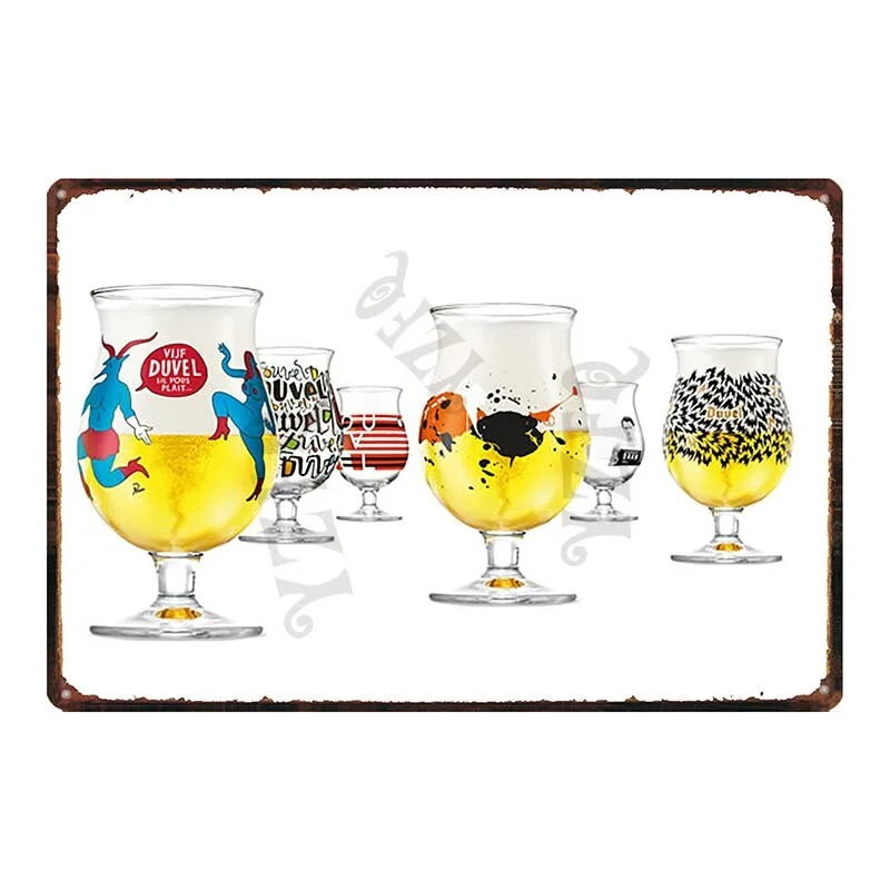 Athvotar Metal Painting Tin Sign Wall Bar Cafe Home Art Kitchen Decor Living Room 30X20CM DU-6599A