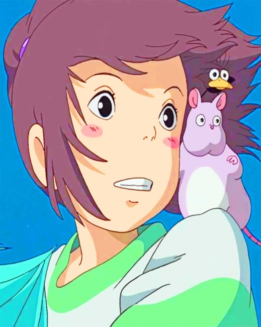 

Chihiro Spirited Away – Animes Paint By Numbers - 40*50CM, 501 Original