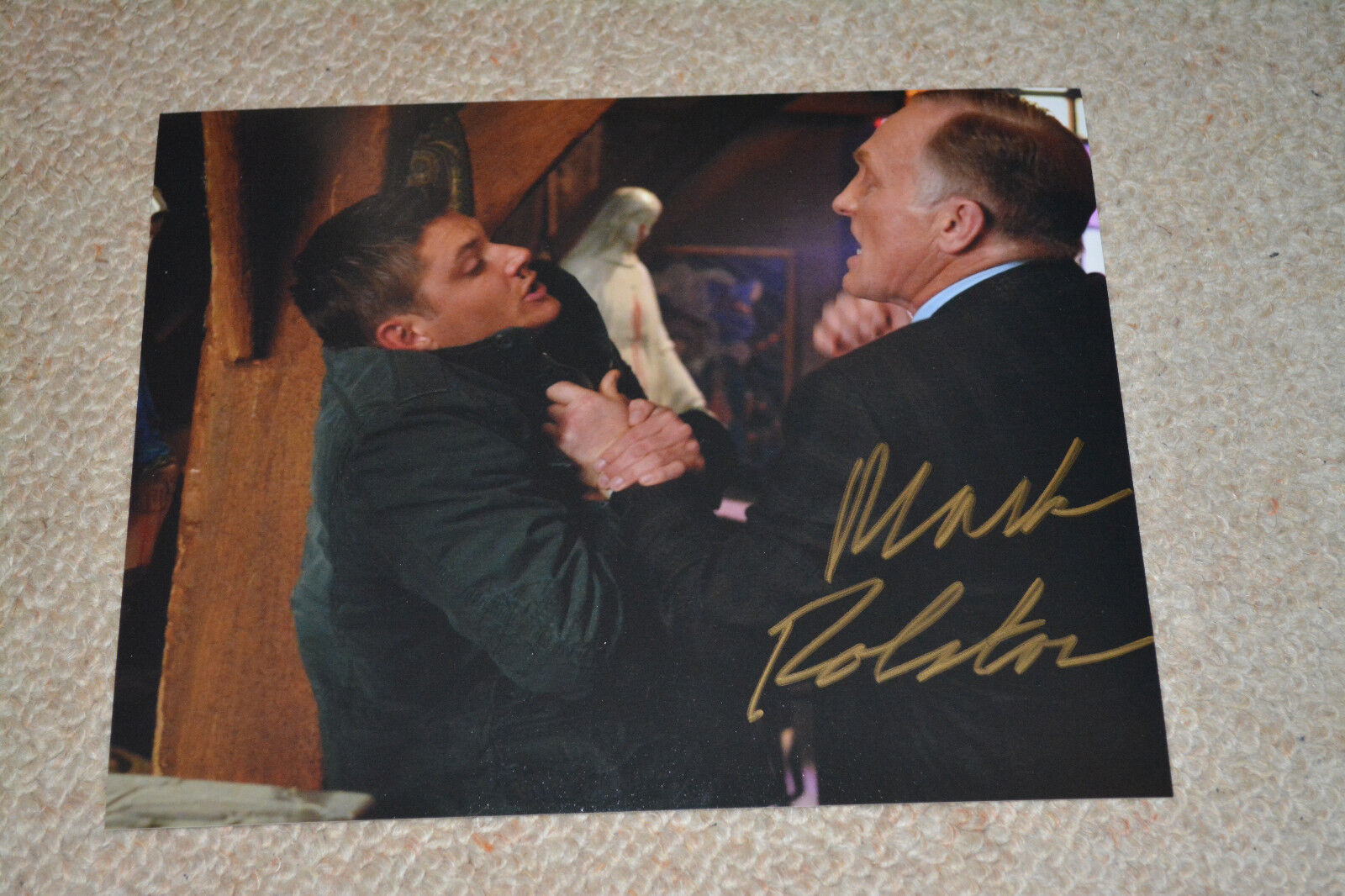 MARK ROLSTON signed autograph In Person 8x10 20x25cm SUPERNATURAL