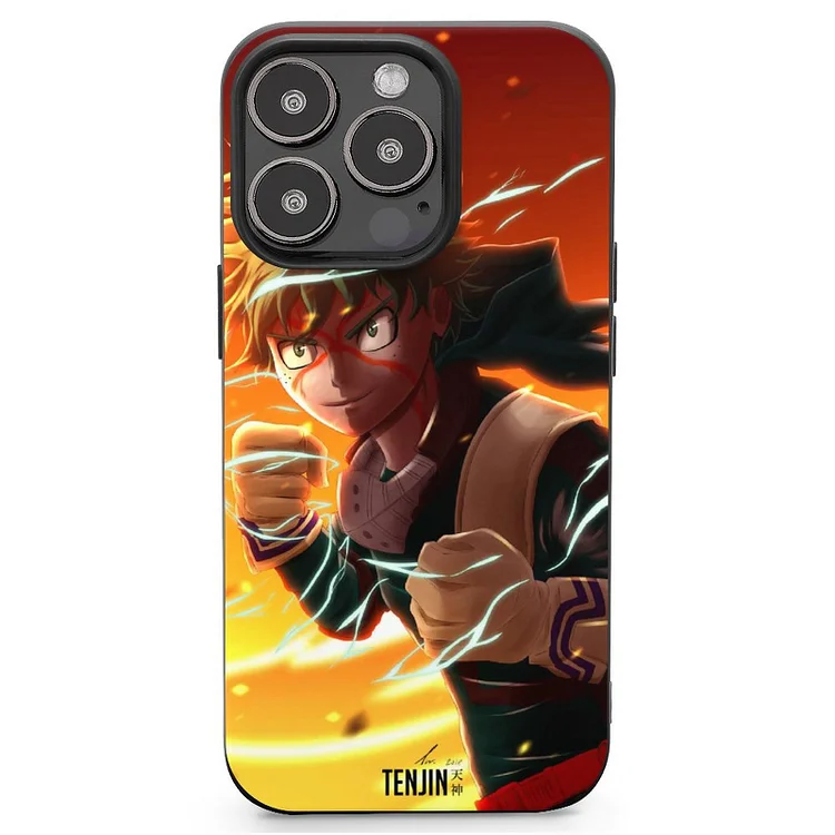 Izuku Midoriya Anime My Hero Academia Phone Case(49) Mobile Phone Shell IPhone 13 and iPhone14 Pro Max and IPhone 15 Plus Case - Heather Prints Shirts