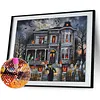 uk.everydayedeals Diamond Painting - Full Round - Halloween House(50*40cm)