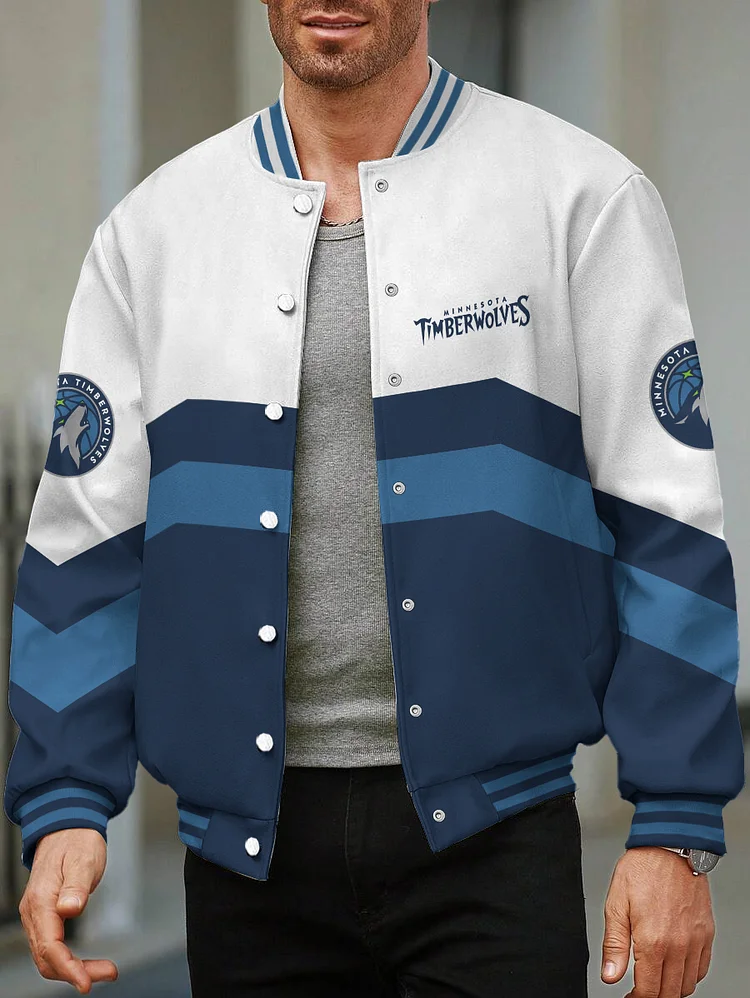 Minnesota Timberwolves  Limited Edition Full-Snap Casual Jacket