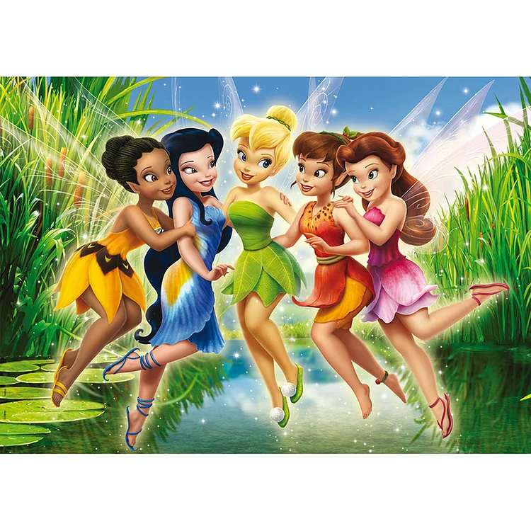 Elven Fairy Full Drill Diamond Painting DIY Mosaic Kit Picture Home Decor 40*30CM